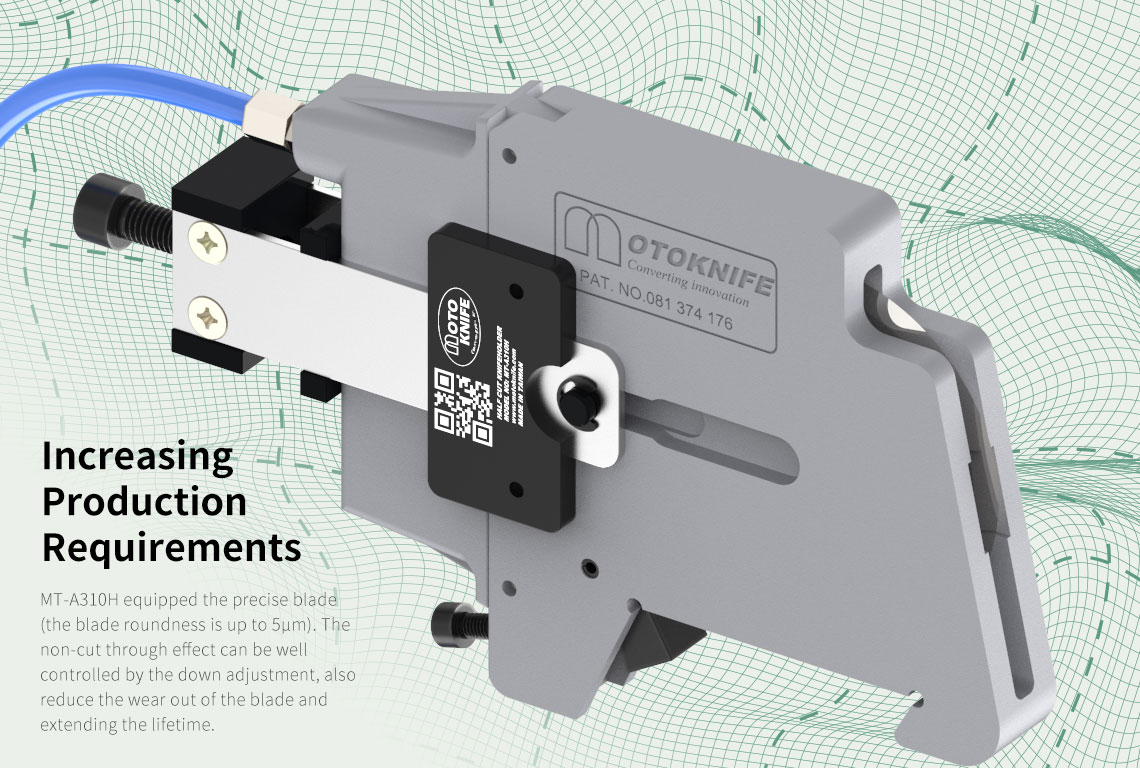 MT-A310H half cut pneumatic knife holder